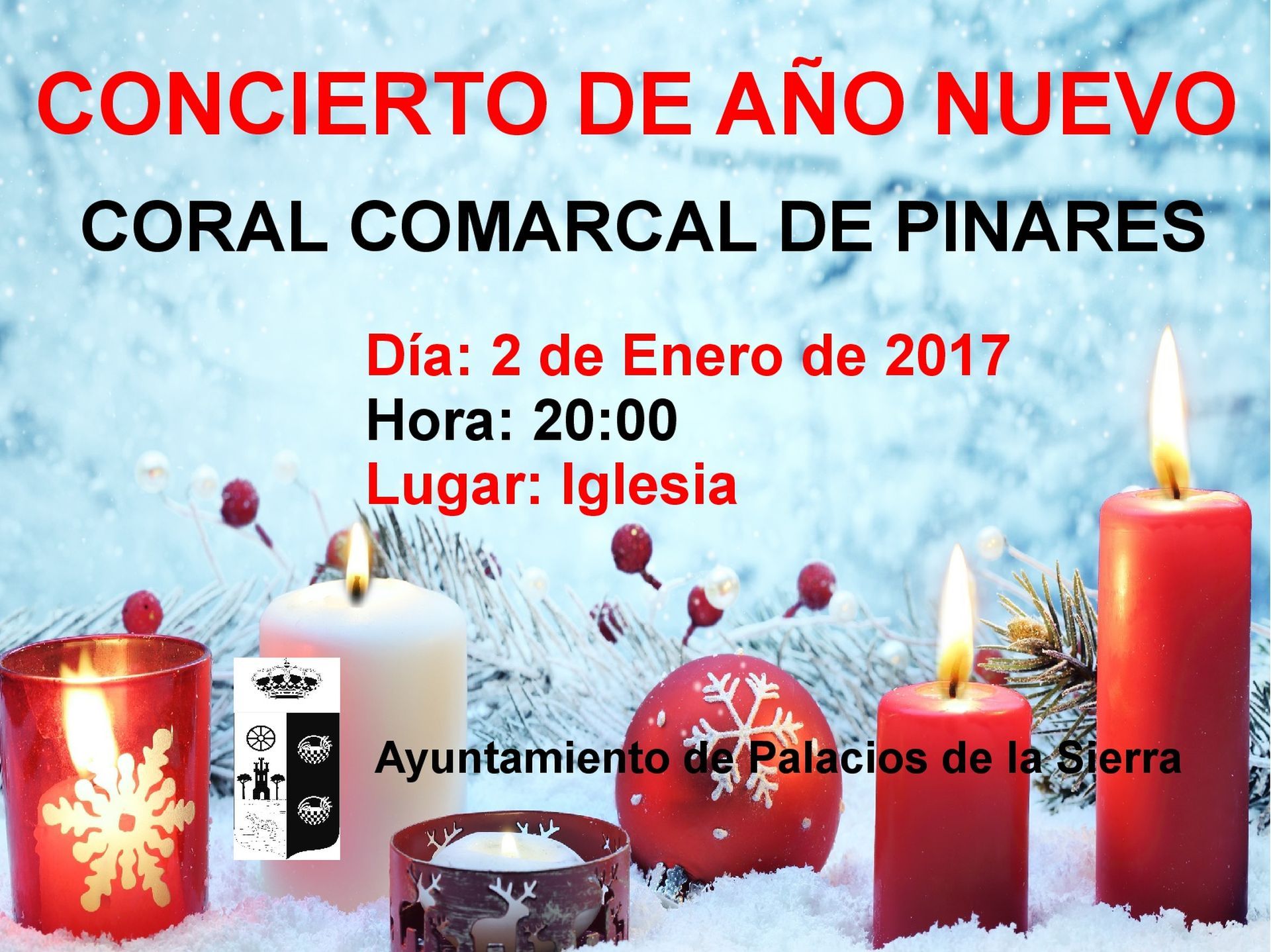 Concierto de Año Nuevo de la Coral Comarcal de Pinares