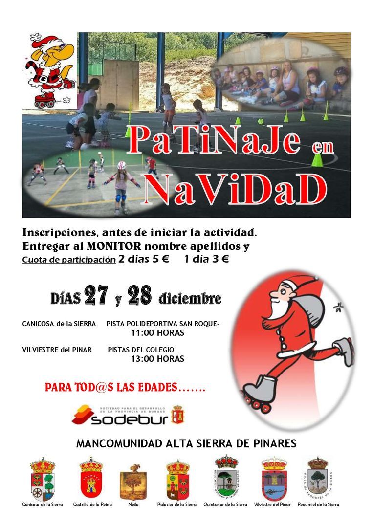 Patinaje en Navidad