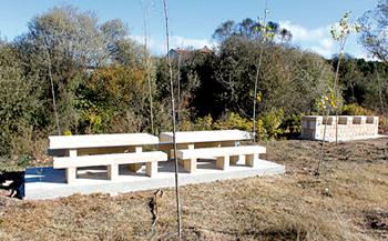 Nueva zona de ocio y paseo en la ribera del río Arlanza en Palacios de la Sierra