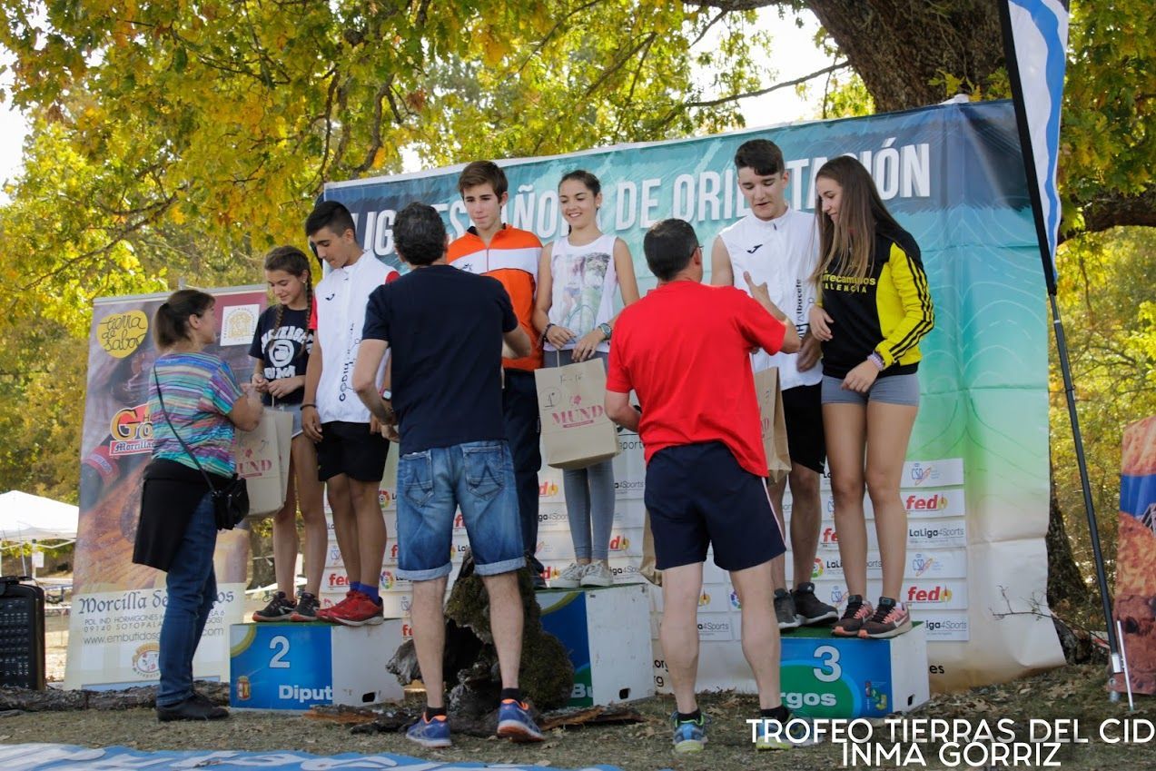 Éxito de la 9ª prueba de la Liga Nacional de Orientación en Palacios de la Sierra