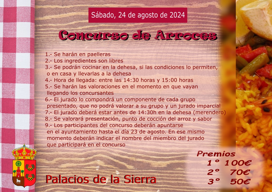 Concurso de Arroces - Placios de la Sierra