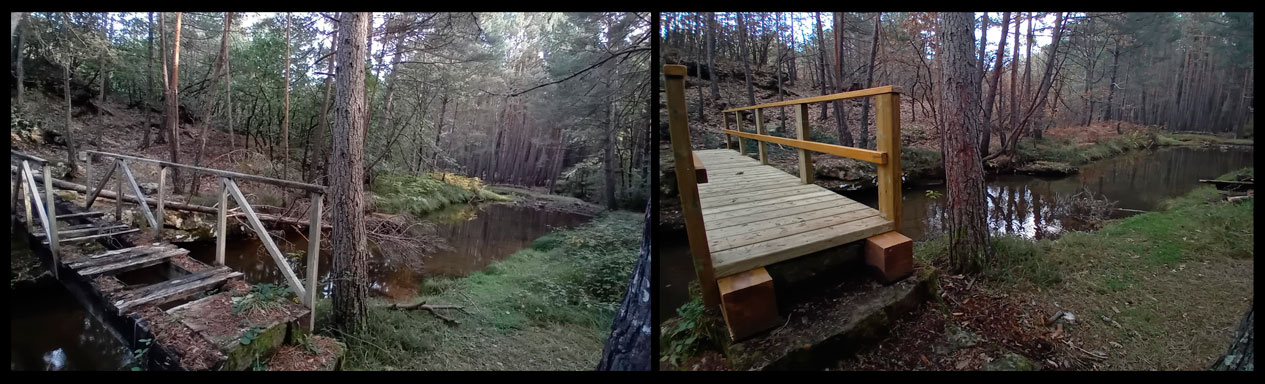 Puente Arroyo Majas - Palacios de la Sierra